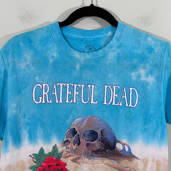 Grateful Dead Desert Skull Tie Dyed Short Sleeve Graphics Tee Size S - Picture 3 of 7